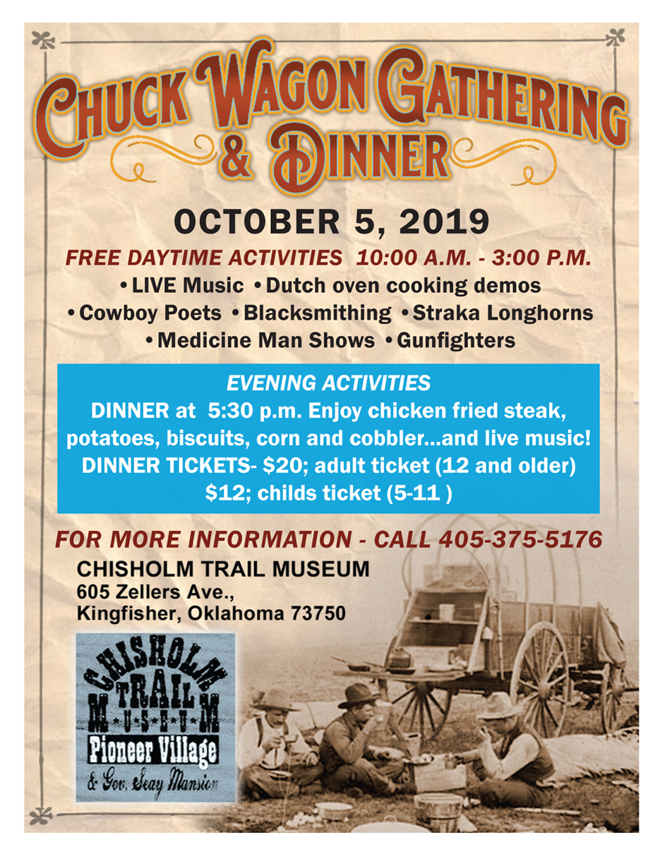 Chuck Wagon Gathering and Dinner | OHS Calendar