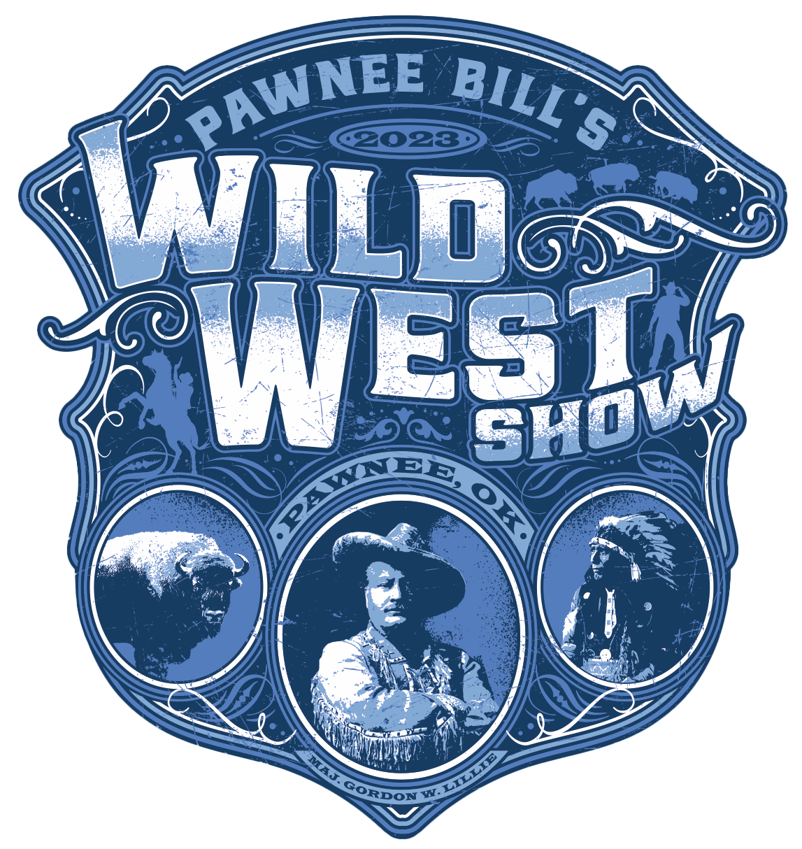 Pawnee Bill's Original Wild West Show OHS Calendar